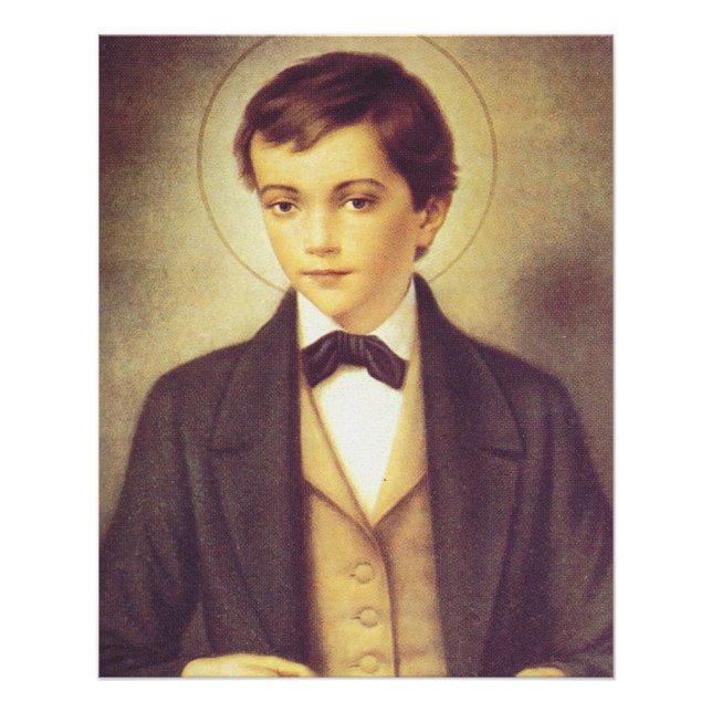 Saint Dominic Savio High-Fidelity Fine Art  Poster (Front)