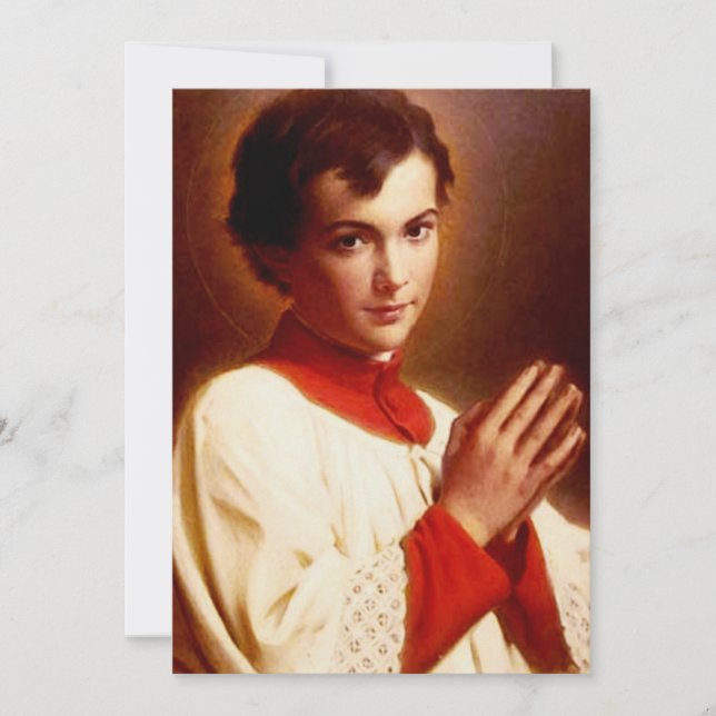 Saint Dominic Savio Holiday Card (Front)