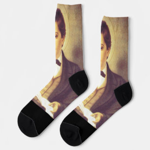 Saint Dominic Savio student of John Bosco Socks