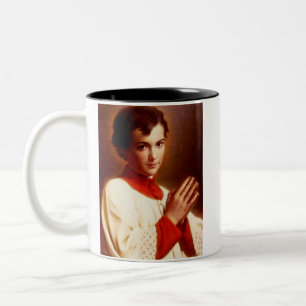 Saint Dominic Savio Two-Tone Coffee Mug