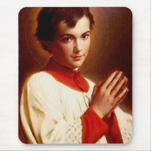 Saint Dominic Savio Young Disciple of Don Bosco Mouse Mat