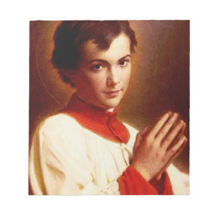 Saint Dominic Savio Young Disciple of Don Bosco Notepad
