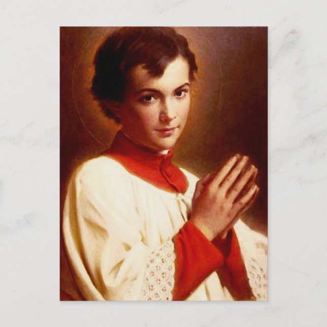Saint Dominic Savio Young Disciple of Don Bosco Postcard (Front)