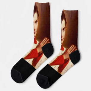 Saint Dominic Savio Young Disciple of Don Bosco Socks