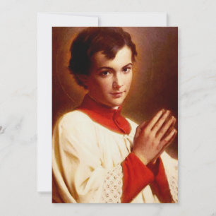 Saint Dominic Savio Young Disciple of Don Bosco Thank You Card