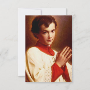 Saint Dominic Savio Young Disciple of Don Bosco Thank You Card