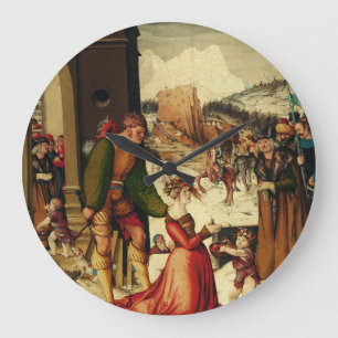 Saint Dorothea of Caesarea Large Clock