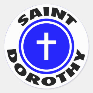 Saint Dorothy Classic Round Sticker