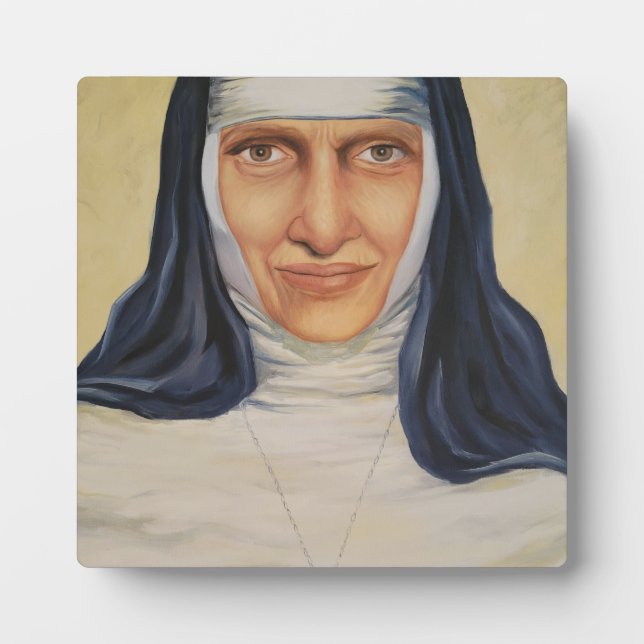 Saint Dulce of the Poor Plaque (Front)