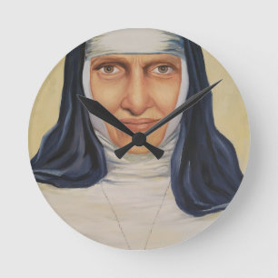 Saint Dulce of the Poor Round Clock