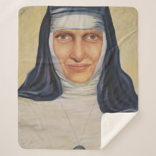 Saint Dulce of the Poor Sherpa Blanket