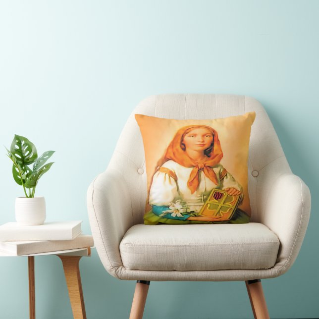 Saint Dymphna Cushion (Chair)