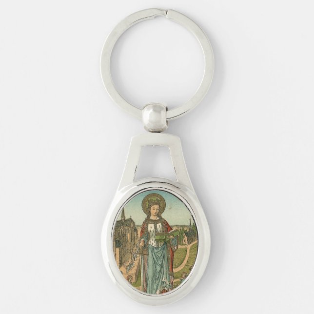 Saint Dymphna Keychain (Front)