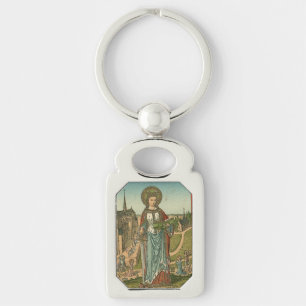 Saint Dymphna Keychain