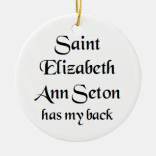 saint elizabeth ann seton coffee mug ceramic tree decoration