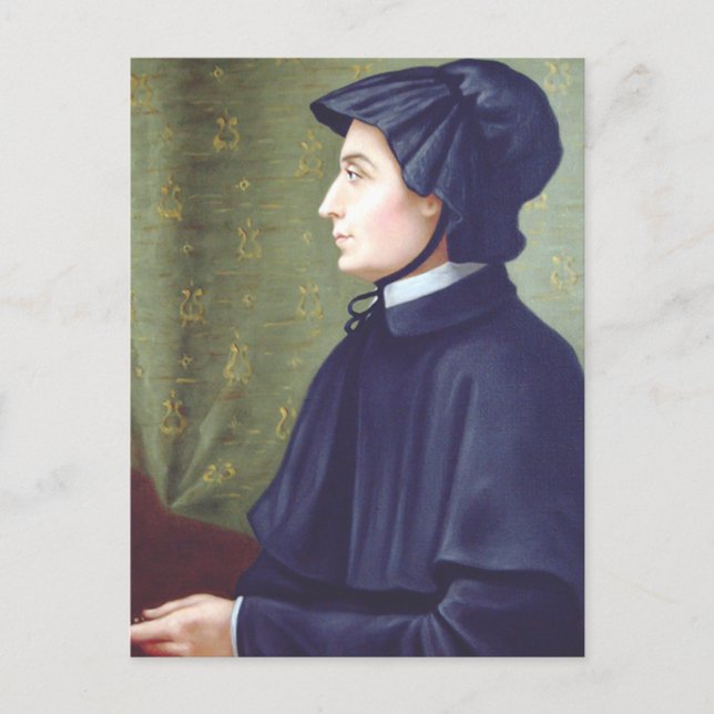 Saint Elizabeth Ann Seton Postcard (Front)
