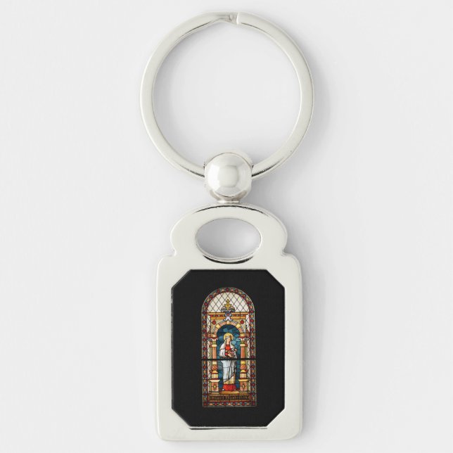 Saint Elizabeth of Hungary Key Ring (Front)