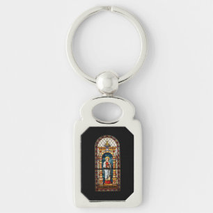 Saint Elizabeth of Hungary Premium Medieval Art Key Ring