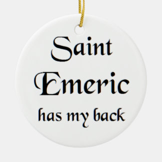 saint emeric coffee mug ceramic tree decoration