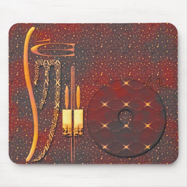 Saint-Émilion 003 Mouse Carpets Mat (Front)