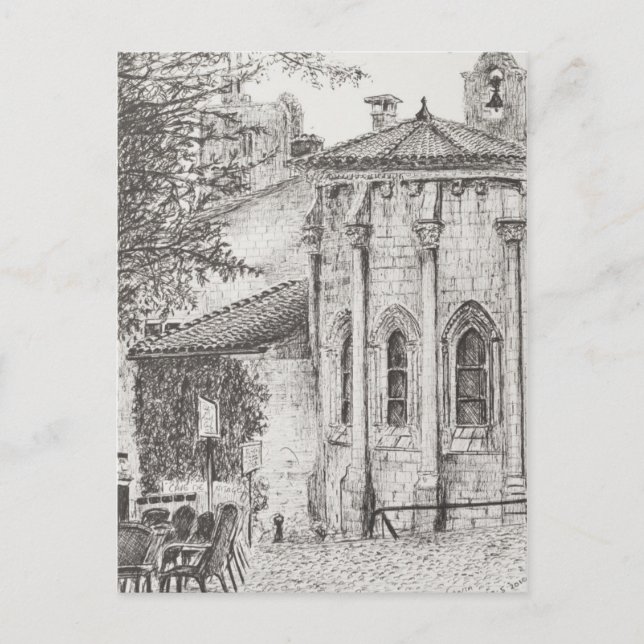 Saint.Emilion France 2010 Postcard (Front)