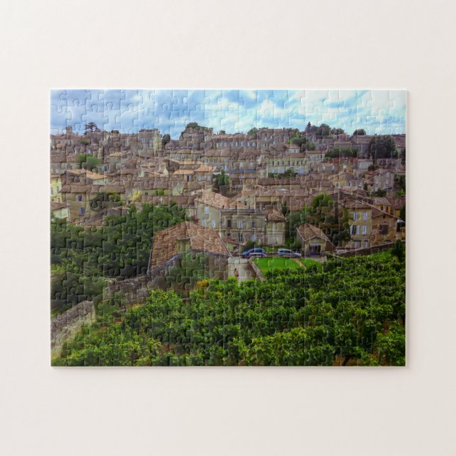 Saint-Émilion France Architecture French Gironde Jigsaw Puzzle (Horizontal)