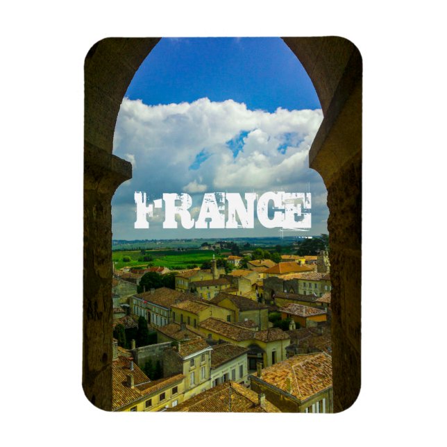 Saint-Émilion France Architecture French Gironde Magnet (Vertical)