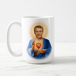 Saint Emmanuel Macron Prayer Coffee Mug