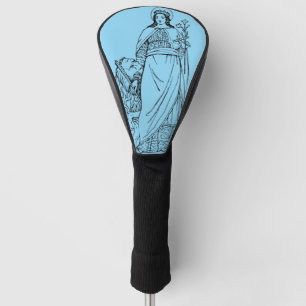 Saint Euphemia the All-praised Virgin and martyr Golf Head Cover