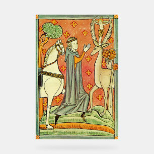 Saint Eustachius Apostle of the Ardennes Acrylic Sign