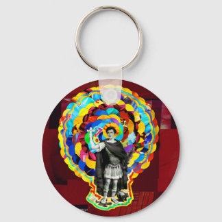 Saint Expeditus Key Ring