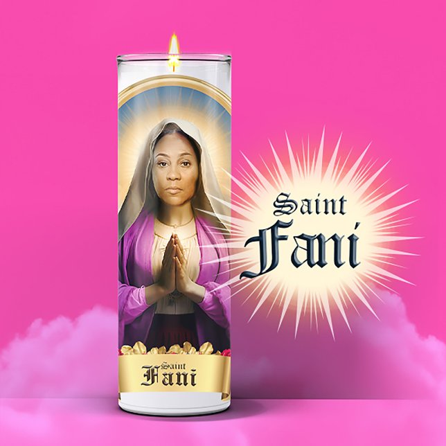 Saint Fani Willis Prayer Candle (Saint Fani Willis Devotional Prayer Candle Stickers and Gifts)