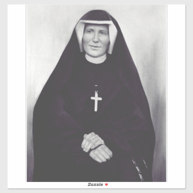 Saint Faustina Kowalska Apostle of Divine Mercy (Sheet)