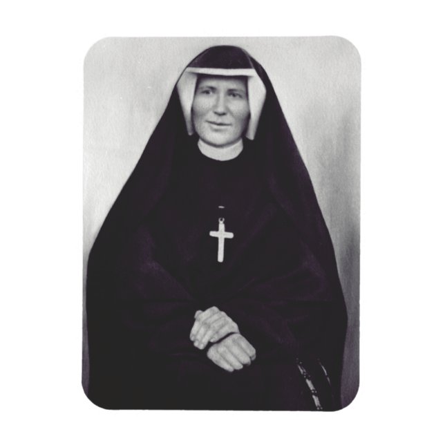 Saint Faustina Kowalska Apostle of Divine Mercy Magnet (Vertical)