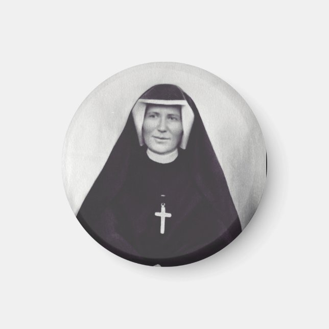 Saint Faustina Kowalska Apostle of Divine Mercy Magnet (Front)