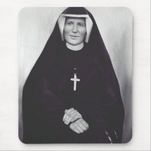 Saint Faustina Kowalska Apostle of Divine Mercy Mouse Mat