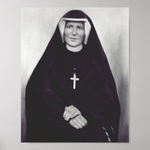 Saint Faustina Kowalska Apostle of Divine Mercy Poster