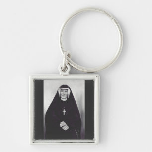 Saint Faustina Kowalska Key Ring