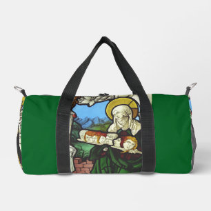 Saint Felicitas and the heads of her seven sons Duffle Bag