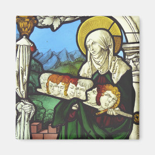 Saint Felicitas and the heads of her seven sons Magnet