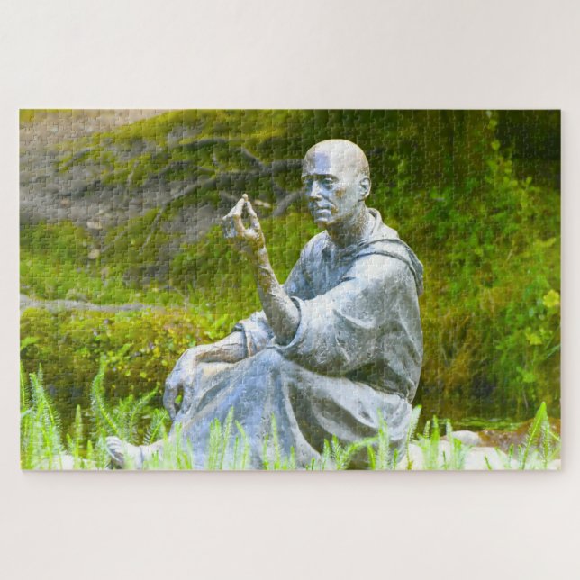 Saint Fiachra's Garden Kildare Jigsaw Puzzle (Horizontal)