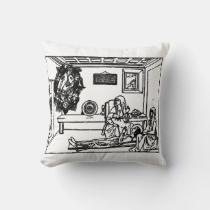 Saint Fina Italian Christian girl Cushion