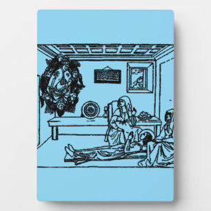 Saint Fina Italian Christian girl Plaque