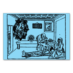 Saint Fina Italian Christian girl Table Number