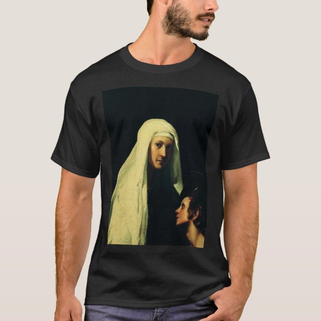 Saint  Frances of Rome by Giovanni Antonio Galli T-Shirt (Front)