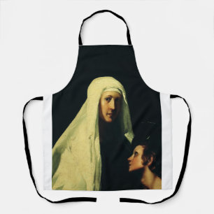 Saint Frances of Rome Guardian Angel Fine Art Apron