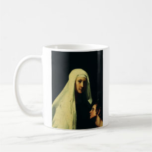 Saint Frances of Rome Guardian Angel Fine Art Coffee Mug