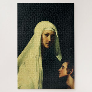 Saint Frances of Rome Guardian Angel Fine Art Jigsaw Puzzle