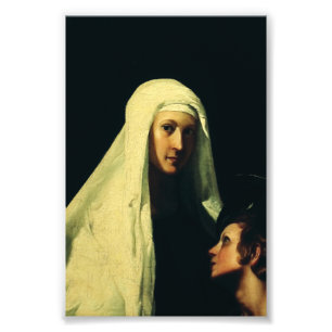 Saint Frances of Rome Guardian Angel Fine Art Photo Print