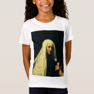 Saint Frances of Rome Guardian Angel Fine Art T-Shirt